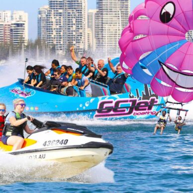 Jet Skiing, Jet Boating and Parasailing in Gold Coast